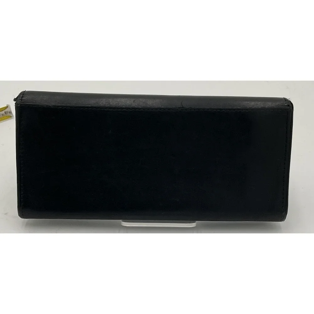 Coach Vintage Legacy Black Leather Slim Envelope Wallet * Great Condition*